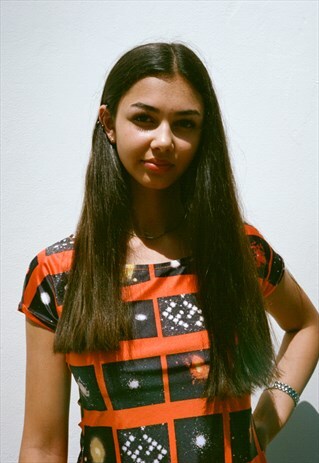 VINTAGE FENDI GALAXY PLANET TOP
