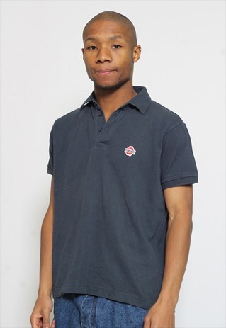 VINTAGE FIORUCCI POLO SHIRT BLUE