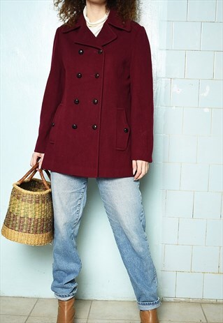 RARE VINTAGE 60S MACKINTOSH CLASSY THICK COAT WINTER