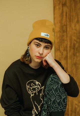 MUSTARD BEANIE