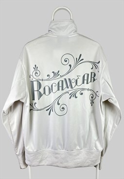 Rocawear Classic Vintage Track Jacket in White