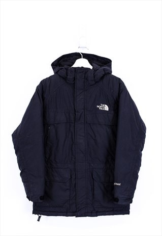 Vintage The North Face Puffer Jacket Black & White Zip Up | all ...