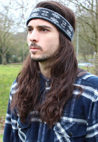 VINTAGE 90S SKI HEADBAND - UNISEX - ONE SIZE FITS ALL