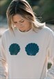 Just Harry Denim Shell Sweatshirt