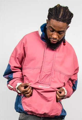 VINTAGE SERGIO TACCHINI PULL OVER WINDBREAKER JACKET