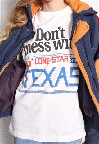 1980'S DON'T MESS W/ TEXAS GRAPHIC TEE