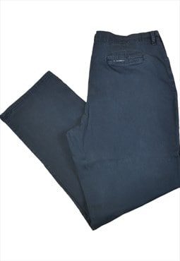 Vintage Lee Cotton Pants Navy Ladies W38 L32