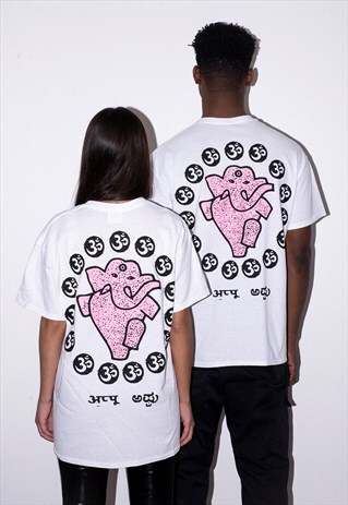 ELEPHANT WHITE TEE