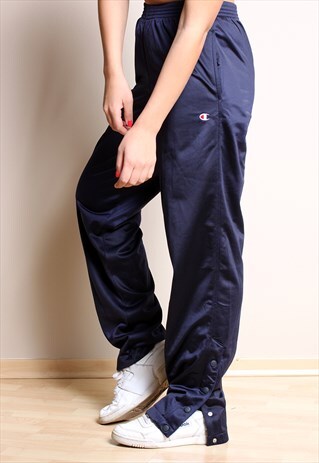 90'S CHAMPION POPPER TRACKSUIT TROUSERS