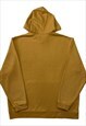 TIMBERLAND VINTAGE MUSTARD RETRO SPELLOUT HOODIE