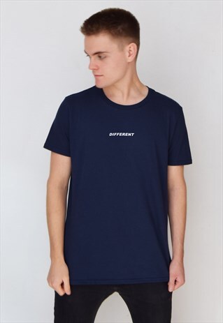 NAVY DIFFERENT T-SHIRT