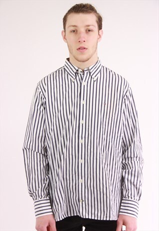 VINTAGE TOMMY HILFIGER STRIPED SHIRT