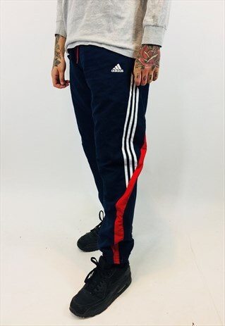ADIDAS CLASSIC 3 STRIPE 90S TRACKSUIT BOTTOMS