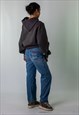 BLUE DENIM 90S DICKIES  CARGO SKATER TROUSERS PANTS JEANS