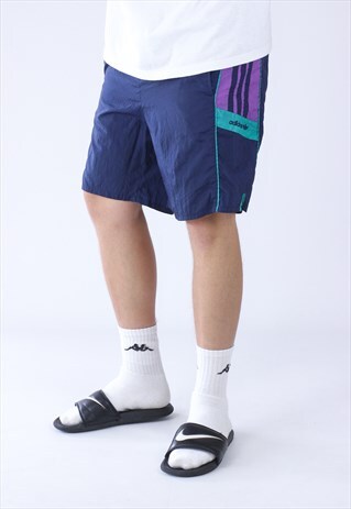 VINTAGE MENS ADIDAS ORIGINALS LOGO SHORTS