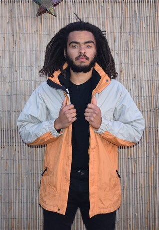 VINTAGE COAT ANIMAL HOODED
