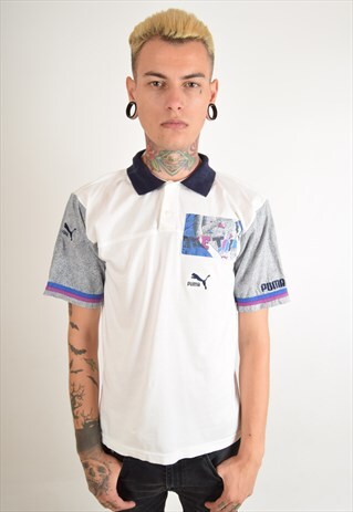 VINTAGE PUMA T-SHIRT SIZE M (2524)