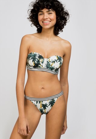 BRAZILIAN PALM TREE BIKINI BOTTOMS