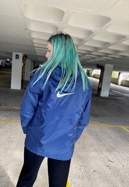 Vintage 90s Nike Embroidered Puffer Coat