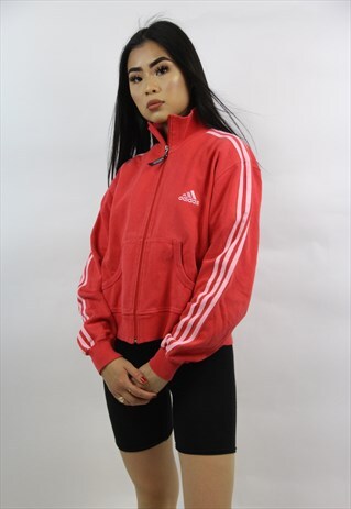 VINTAGE 90'S ADIDAS PINK SPORTS JACKET