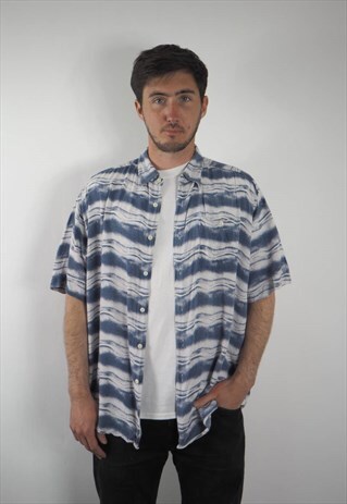 VINTAGE ABSTRACT WAVE SHIRT