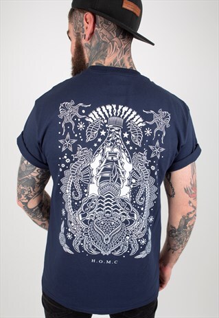 OCEAN NAVY T-SHIRT