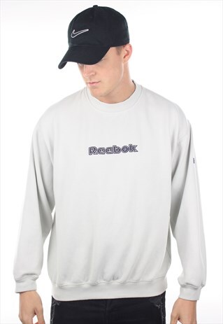 VINTAGE 90S REEBOK BIG LOGO SWEATSHIRT JUMPER