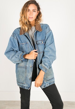 VINTAGE 80S WRANGLER WINTER BLANKET JACKET / R3100R606