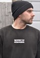 Urban Material graphic printed logo sweatshirt
