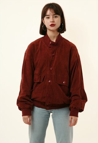 90S VINTAGE OLDSCHOOL CASUAL LEATHER LINED JACKET 16344