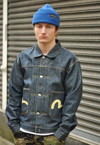 VINTAGE 90S EVISU DENIM JACKET
