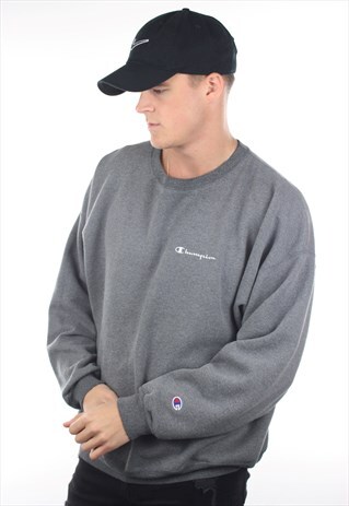 VINTAGE CHAMPION USA SMALL LOGO SWEATSHIRT JUMPER