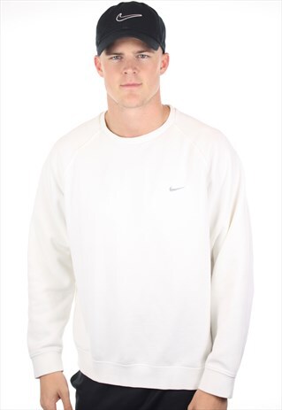 VINTAGE NIKE SMALL LOGO SWEATSHIRT JUMPER