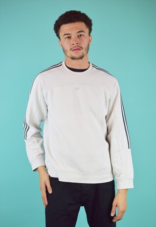 VINTAGE 90'S ADIDAS 3-STRIPE SWEATSHIRT