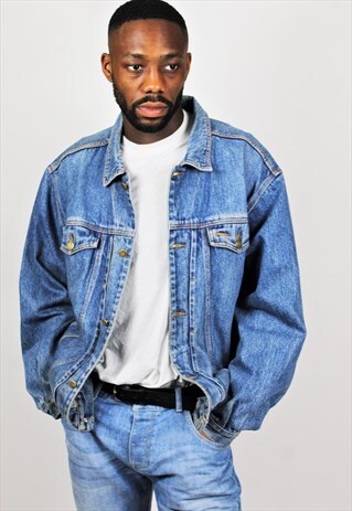 RETRO / 90'S / BLUE DENIM JACKET
