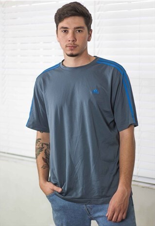 VINTAGE ADIDAS T-SHIRT LOGO 90S XL 7.1
