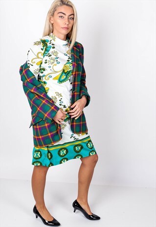 VINTAGE PATTERNED DRESS ACD35