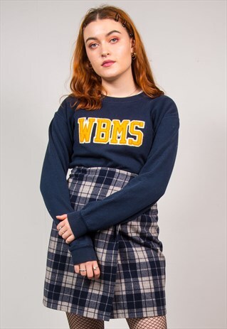 VINTAGE 90'S TARTAN HIGH WAIST MINI WRAP SKIRT