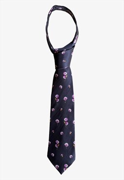 Vintage Lanvin Floral Print Tie
