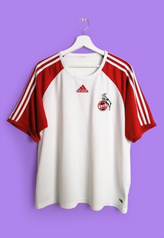 VINTAGE 90'S ADIDAS UNISEX FOOTBALL KOLN T-SHIRT