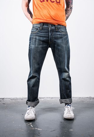 VINTAGE BLUE 512 LEVI'S JEANS