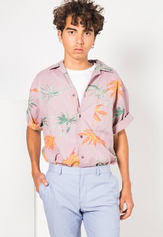 VINTAGE 80S HAWAIIAN SHIRT / S1694