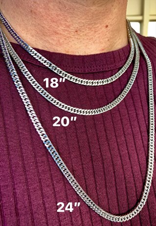 SILVER SNAKE CHAIN