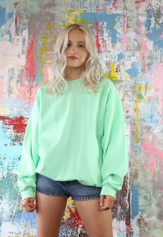 SWEATSHIRT IN MINT