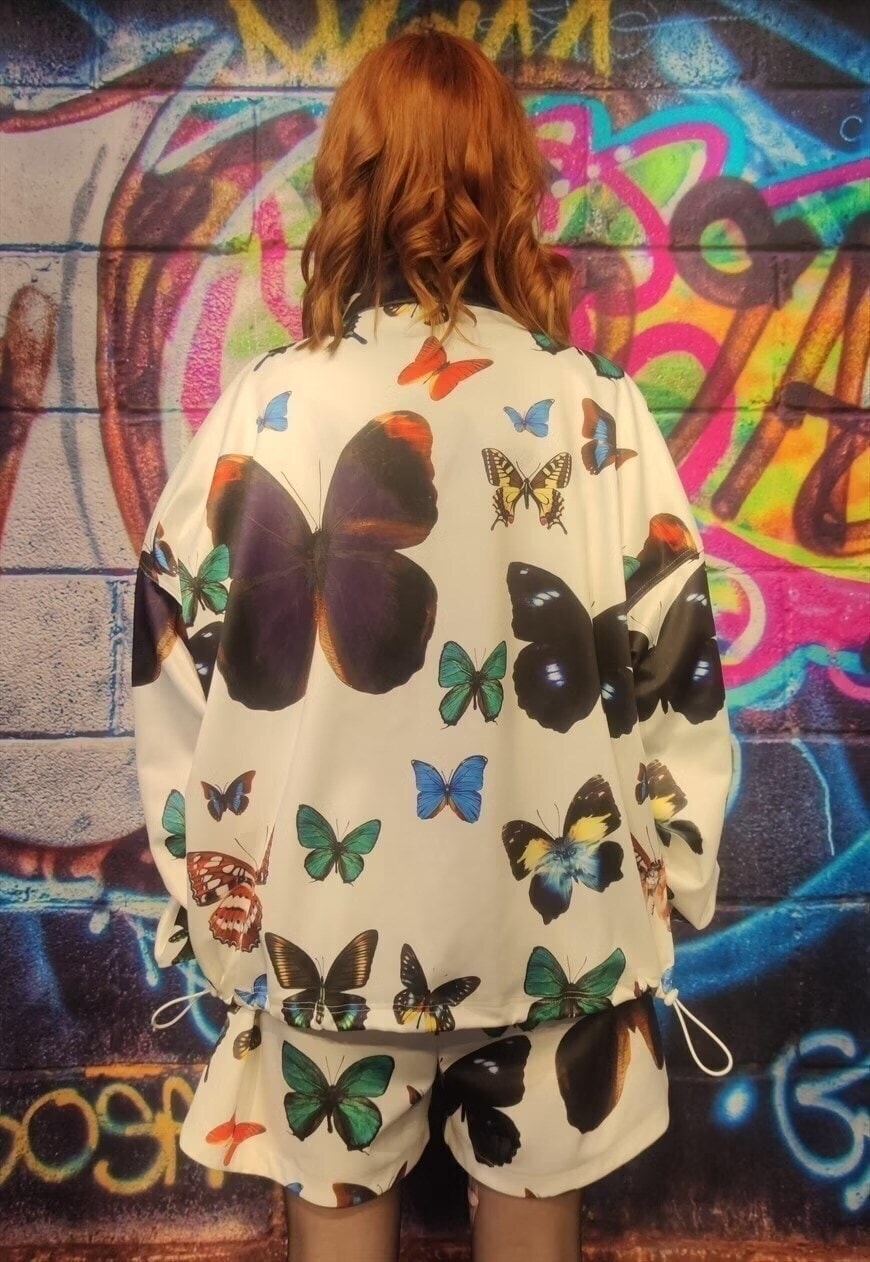 Versace hot sale butterfly jacket