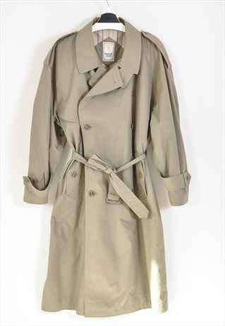 VINTAGE 80S MAXI TRENCH COAT