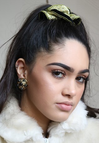 90S CHUNKY CLIP ON EARINGS