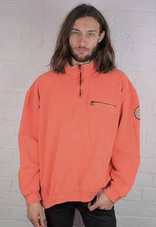 VINTAGE 90'S 1/4 ZIP SWEATSHIRT