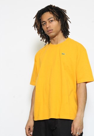 VINTAGE LACOSTE WAFFLE TEXTURE T SHIRT