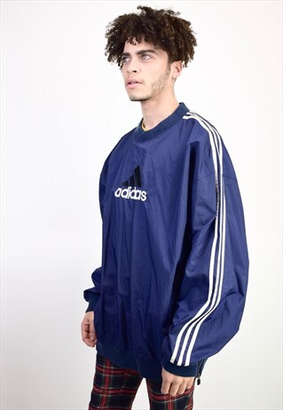 VINTAGE 90'S ADIDAS PULLOVER WINDBREAKER